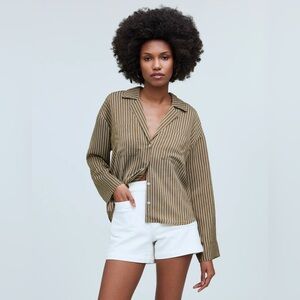 Madewell Resort Long Sleeved Shirt Sz Small